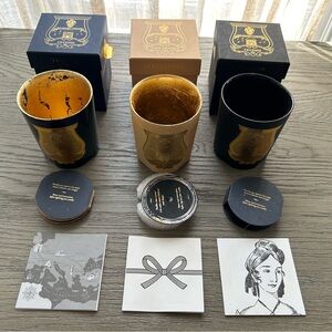 Cire Trudon Empty Candle containers and packaging
